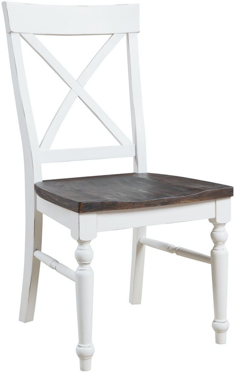 X back white online dining chair